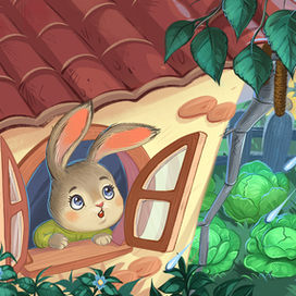 Зайка и облачко