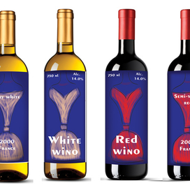 этикетка для вина