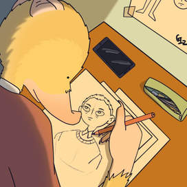 Нарисовал просьбу подписчика