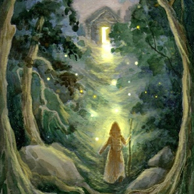 В чаще леса