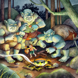  Хоббит. Поймали воришку.