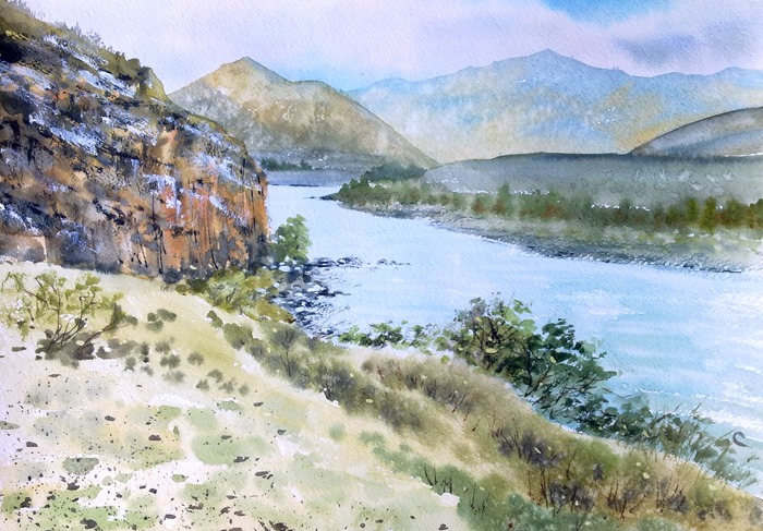 Горы Чуйского тракта