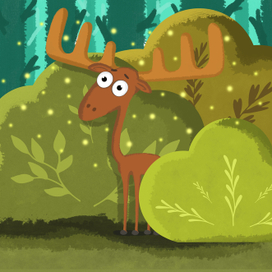 Ночь в лесу