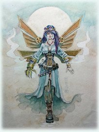 фея ,стимпанк