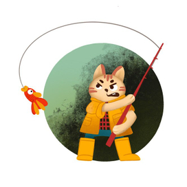 Кот рыболов 