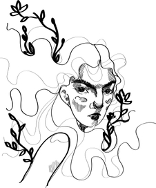 черно-белая графика