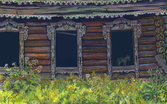 Брошенный дом