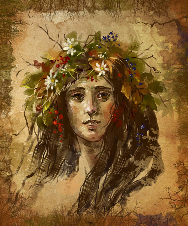 Лесная дева.