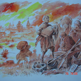 Пожар 1538г. в Ярославле.