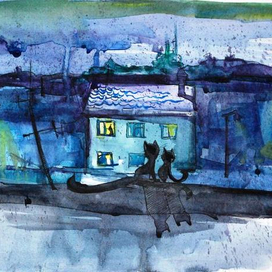 пока мы спим,город живет