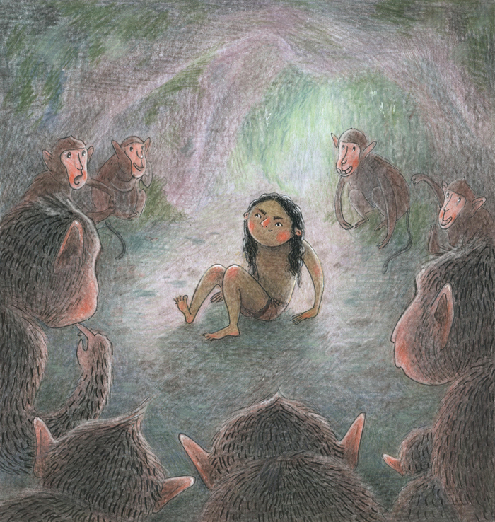 Маугли и обезьяны