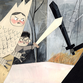 Авторская книжка-картинка без слов "Пилот"