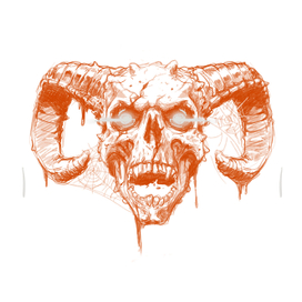 Рогатый череп