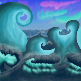 Сияние северных волн