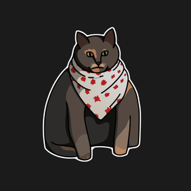 Sticker "Cat"