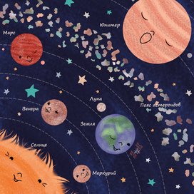 Плакат "Космос"