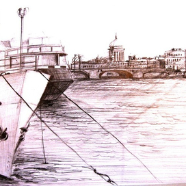 Вид на Неву