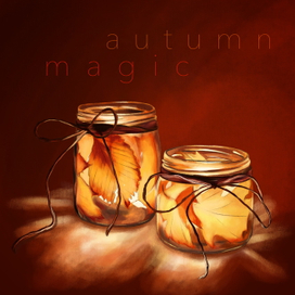 Осенние фонарики