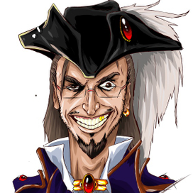 Pirate portrait