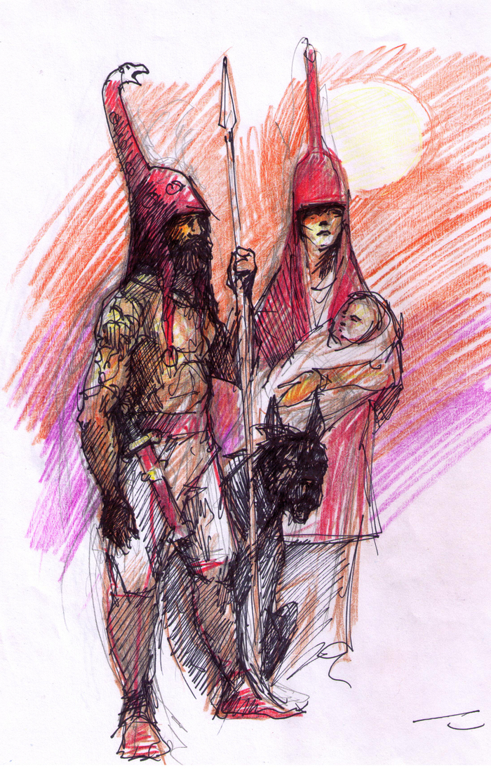 Золото скифов. Эскиз