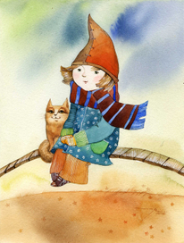 Рыжая шапочка