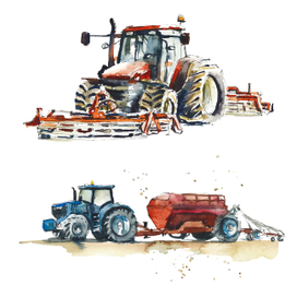 Сельскохозяйственная техника. Трактора