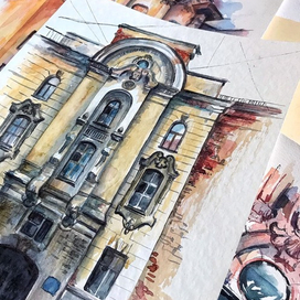 Фрагмент доходного дома Краевского, Санкт-Петербург