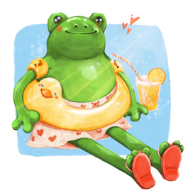 Summer frogg