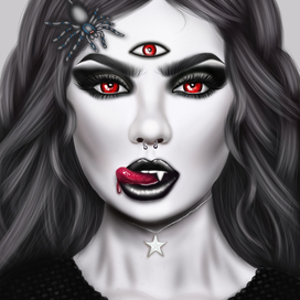 Девушка-вампир