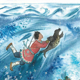 разворот к книге В. Стародумова " Скази озера Байкал"