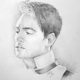 портрет карандашем