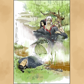 Водяной и русалки