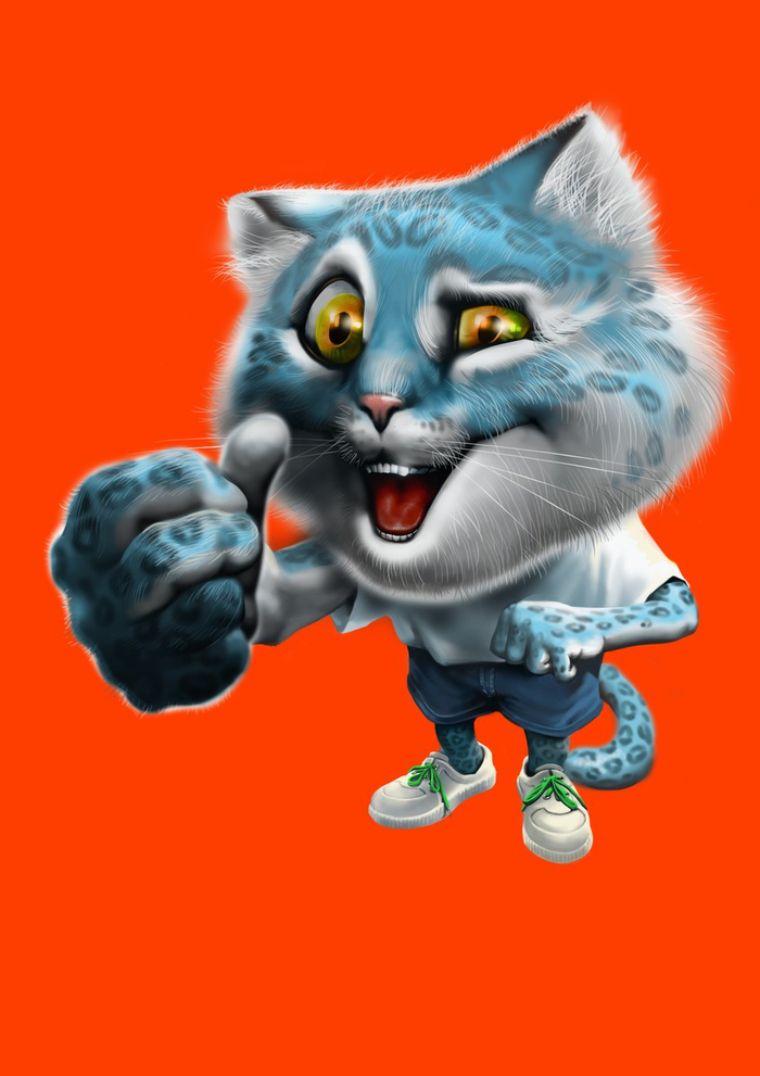 рекламный персик