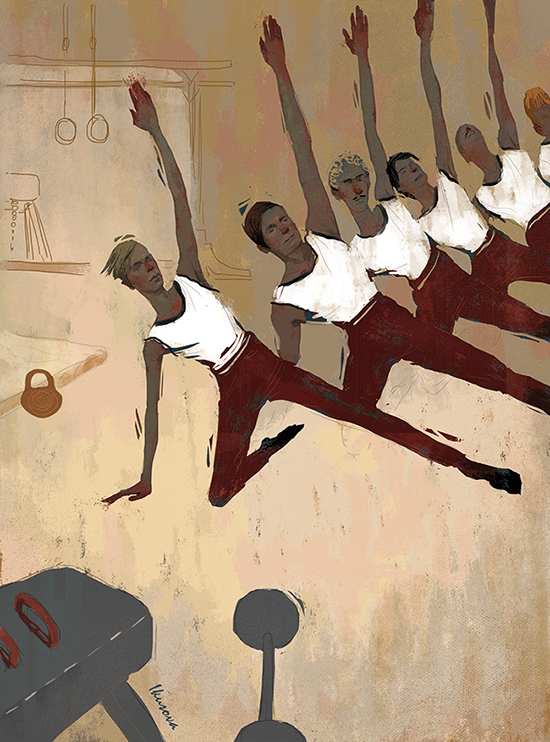 Серия "Сергей Прокофьев": гимнастическое общество "Сокол"