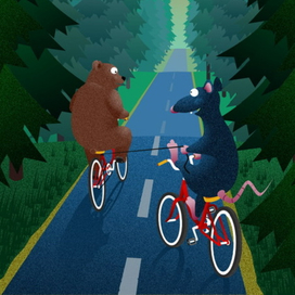 Велопрогулка с Медведем