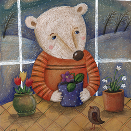 За окном - зима ❄️ 