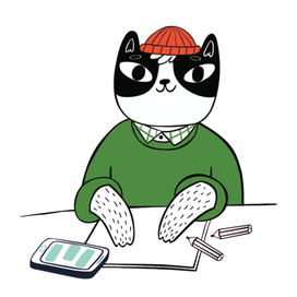 офисный котик