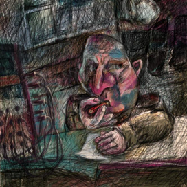 в наряде. письмо маме