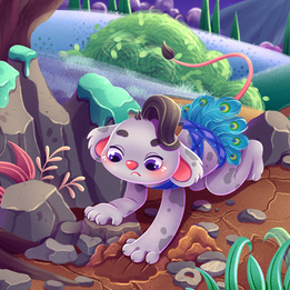 Иллюстрация к книге "Найди свой камень" 