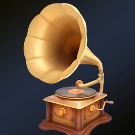 Граммофон. Игровой объект.
