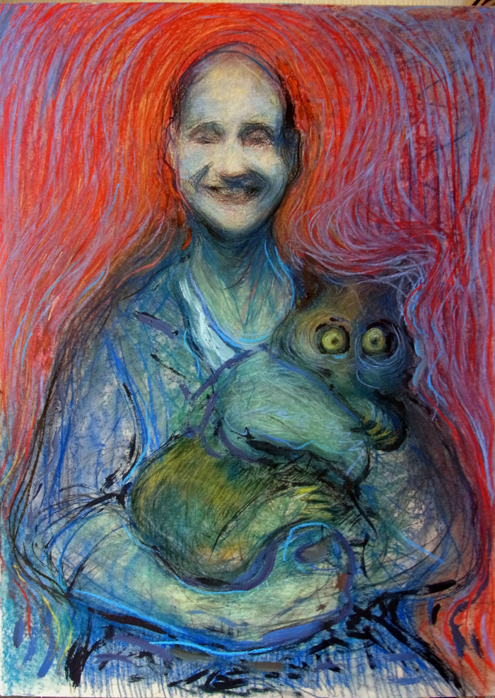 "Поймал белочку"