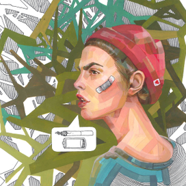 настроение строгое. сигареты закончились.