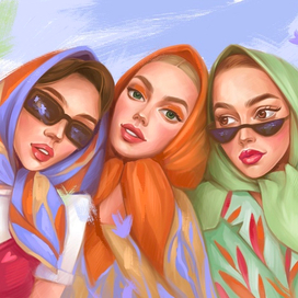 Три подруги