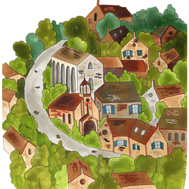 Иллюстрации к рассказу А.И. Куприна "Синяя Звезда"