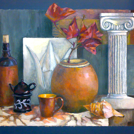 Натюрморт с колонной