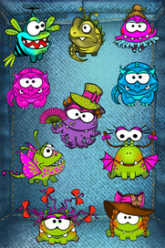 Мои монстрики (тестовое задание для ZeptoLab)