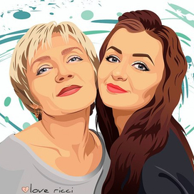 Векторный портрет1