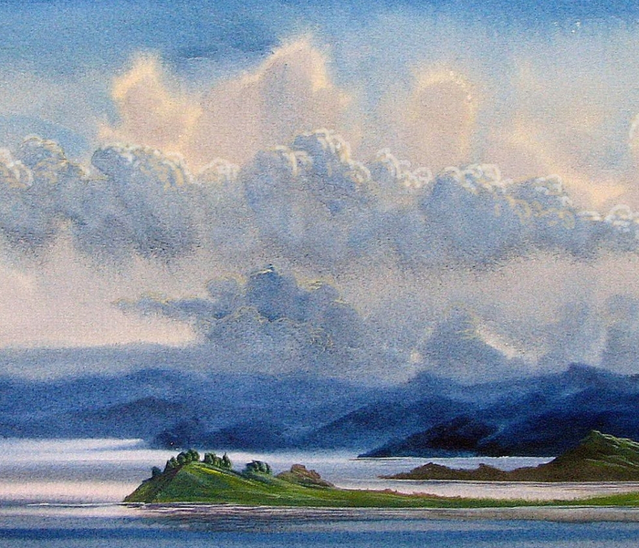 Облачный день на Бухтарме