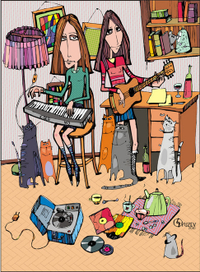 Репетиция с Котами