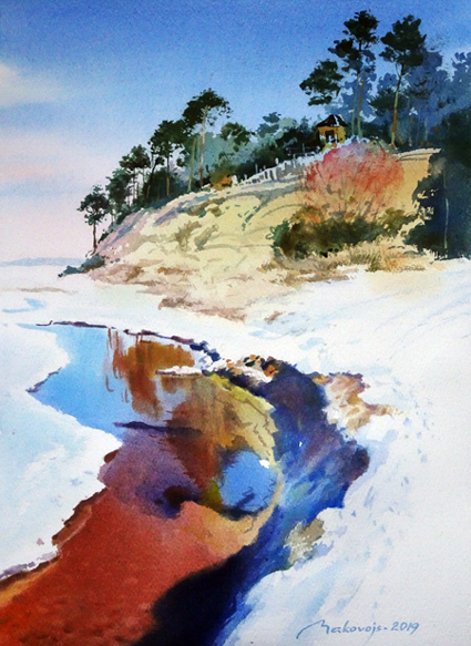 ,,Как выглядит снег?,, Саулкрасты.